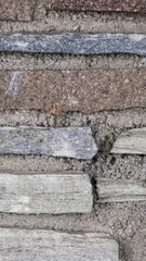 Smartphone HD wallpaper of old stone wall texture