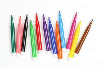 Fototapeta premium colorful markers