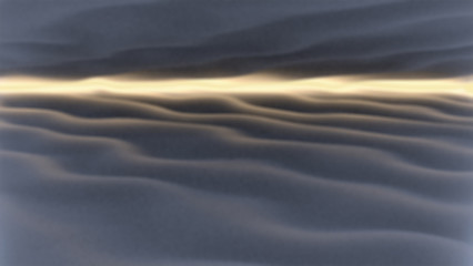blurred sky at sunset , 3D rendering.