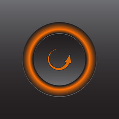 Bright colored isolated icons for a website on a dark background. Finance, strategy, idea, research, collaboration. Vector illustration.