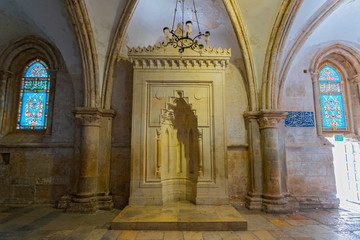  'The last supper room' on mount Zion is the place where Jesus Christ shared his last supper with...