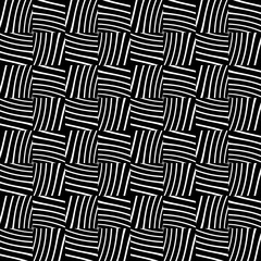 Design for printing on fabric, textile, paper, wrapper, scrapbooking. Black and white geometric background. 