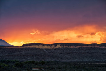 Big Bend National Park at sunset