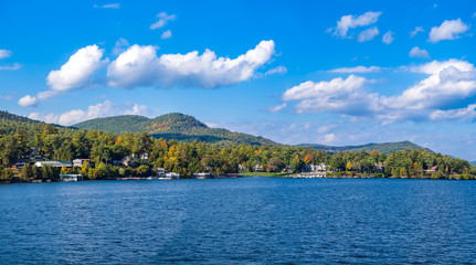 Lake George Fall Landscape