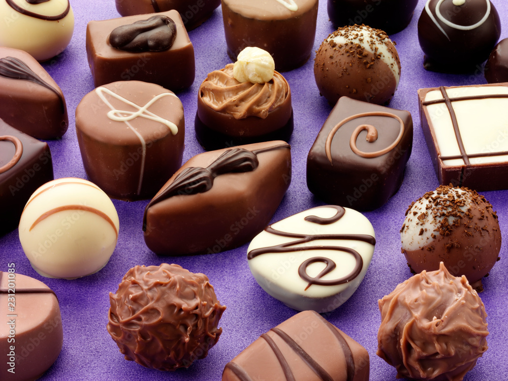 Wall mural CHOCOLATES