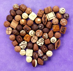 BELGIAN CHOCOLATE HEART