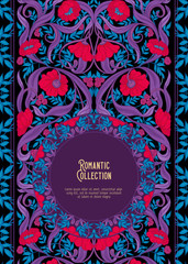 Vintage floral pattern