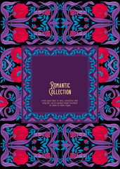 Vintage floral pattern