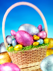 EASTER EGG BASKET