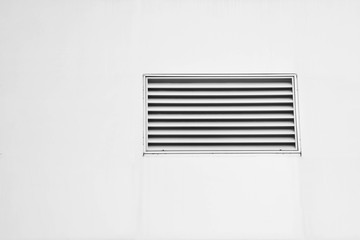 ventilation system at cement wall