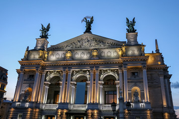 Lviv Opera House in Ukraine