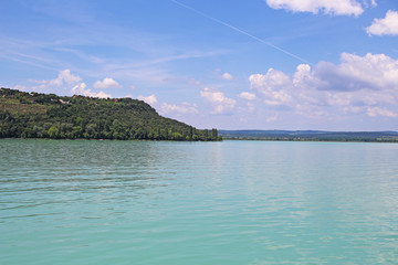 Balaton Hungary European big lake Tihany city view 2018 summer travel tourism photos