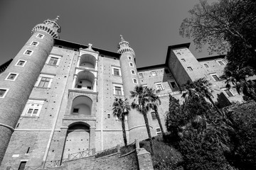 The Ducal Palace in Urbino, Italy