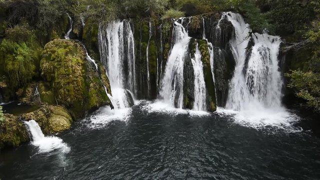  Great Una waterfalls in MArtin Brod, Bosnia and Herzegovina