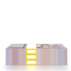 1000 baht white background.
