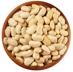 BUTTER BEANS ON WHITE