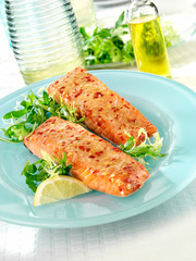 BBQ SALMON FILLET