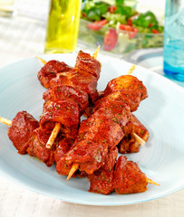 CHICKEN TIKKA KEBABS