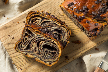 Sweet Homemade Chocolate Babka Bread