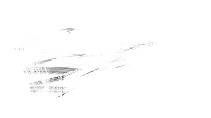 Brush stroke and texture. Smear brush on a white background.