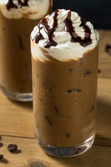 Refreshing Cold Mocha Iced Coffee