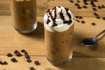 Refreshing Cold Mocha Iced Coffee