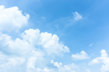 Naklejka na ściany i meble Beautiful sky with cloud ,amazing background ,majestic blue sky,wonderful nature