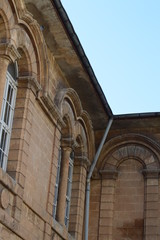 window in brick wall