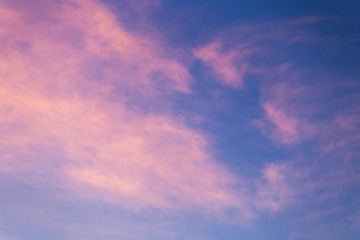 clouds pink  blue sky sunrice background