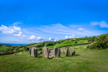 Drombeg Stone Circle, County Cork, Ireland