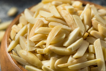 Raw Organic Slivered Almonds