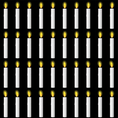 Candle animation sprite sheet, Can be used for GIF Animation 