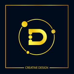 Initial Letter D Logo Template Design Vector Illustration