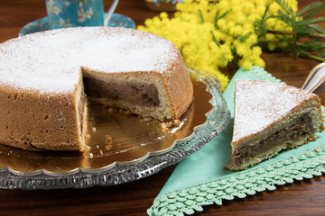 Sfoglio. cake typical of Polizzi Generosa