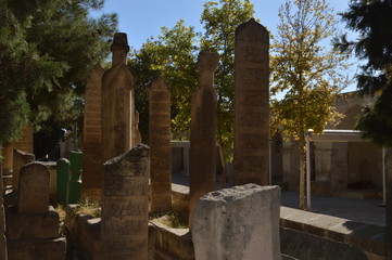 gravestones