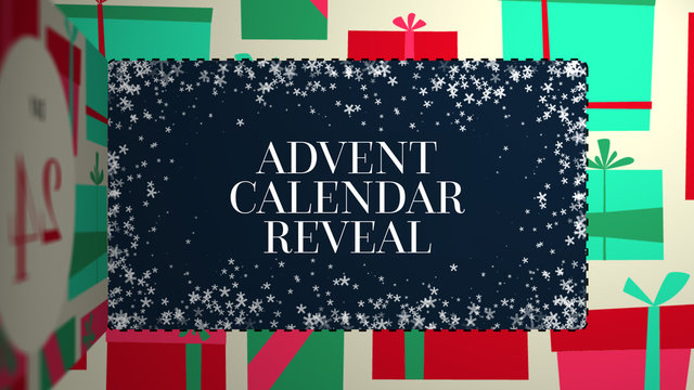 Advent Calendar Reveal Title