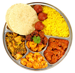 INDIAN THALI CUT OUT