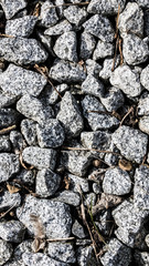 Smartphone HD wallpaper of Gravel stones texture