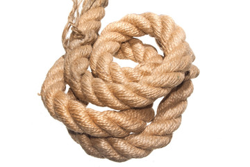 rope isolated on white background