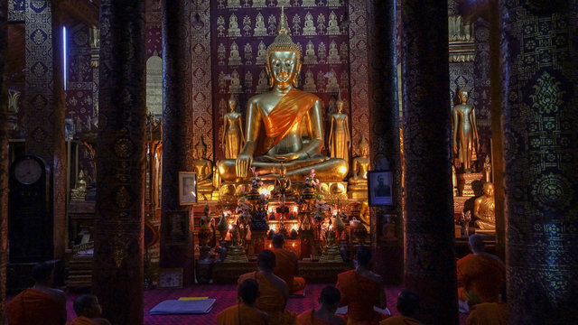 Laos - Luang Prabang - Vat Sensoukharam