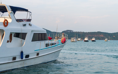 Obraz premium yacht drivers