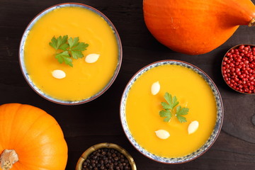 Pumpkin soup.