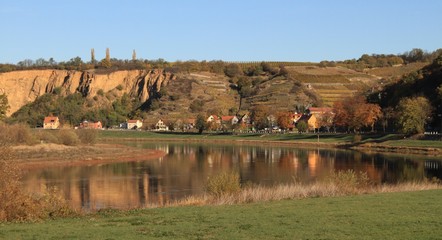 Elbtal in Diesbar-Seußlitz