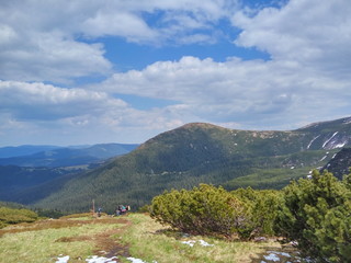the mountains of Ukraine