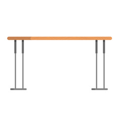Vector of a modern table with wooden texture