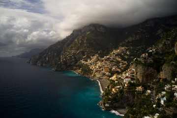 Positano from a bird eye