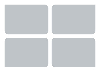 Vector Mood Board & Branding Presentation. Creative Theme Mood Board, Logo Template, Collage Frames.