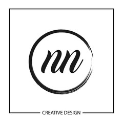 Initial Letter NN Logo Template Design Vector Illustration