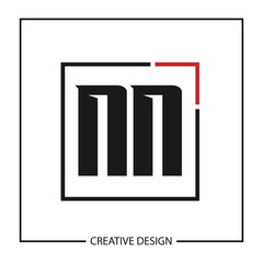 Initial Letter NN Logo Template Design Vector Illustration