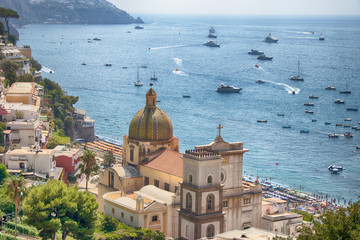 Chiesa di Santa Maria Assunta, Positano, Amalfi Coast, Italy